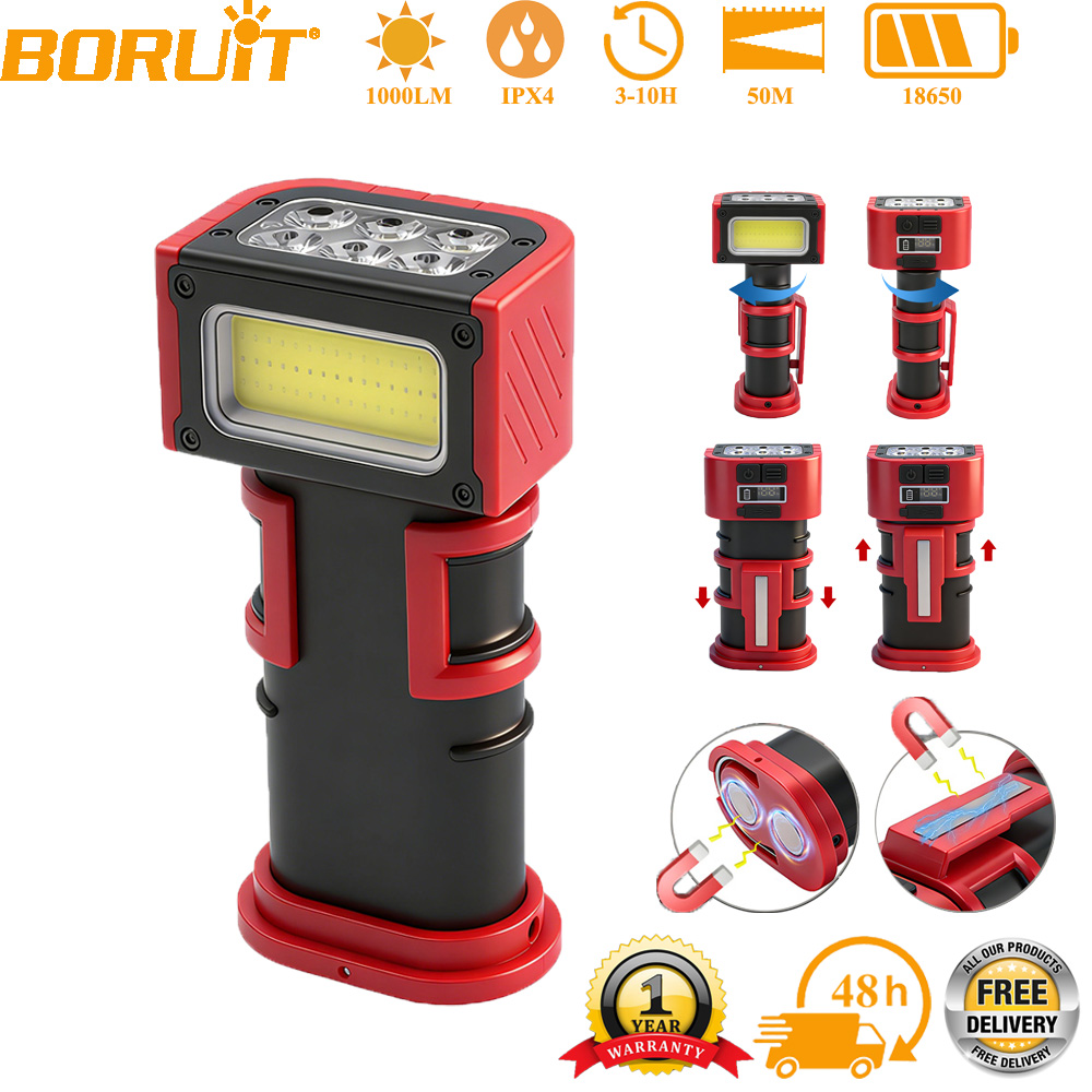 Fishing Hook - Lanterna de Trabalho BORUiT COB LED