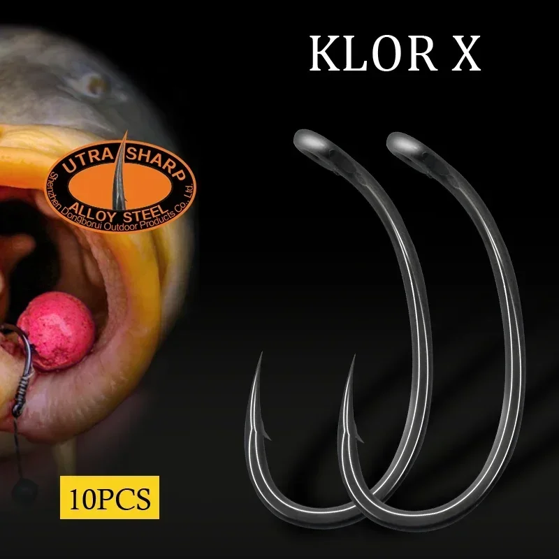 Fishing Hook Barbless - 10 pçs gancho de pesca da