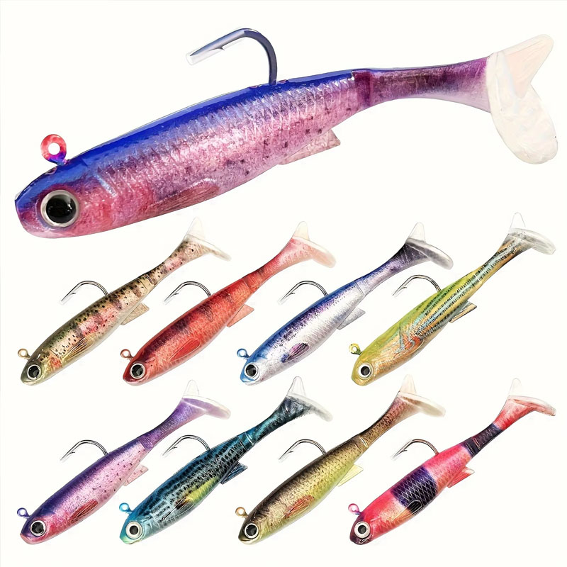 Fishing Hook Weedless - Isca de baixo do mar pré-equipada