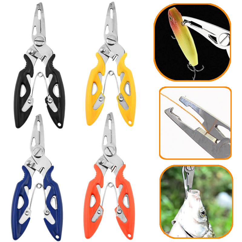 Fishing Hook Remover - Alicate de Pesca Portátil em Aço