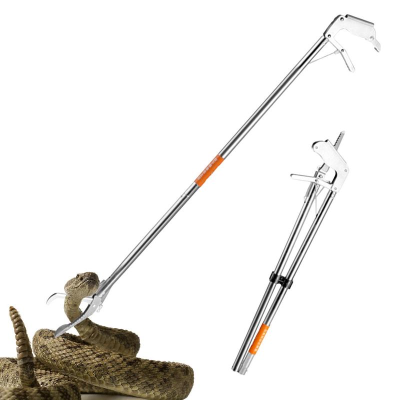 Fishing Hook Stainless Steel - Vara de cobra dobrável para réptil