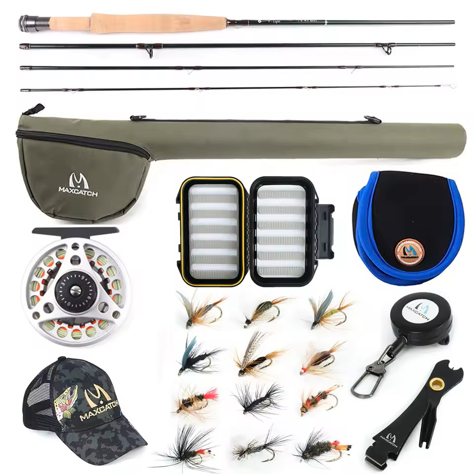 Fishing Hook Box - MAXIMUMCATCH Ultralite/V-light 6ft-7.6ft 2/3wt Vara de