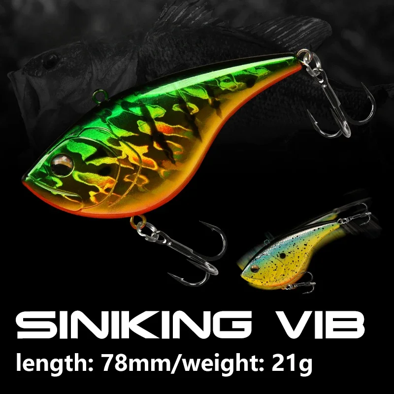 Fishing Hook Treble - Isca de pesca vib 21g/78mm, iscas
