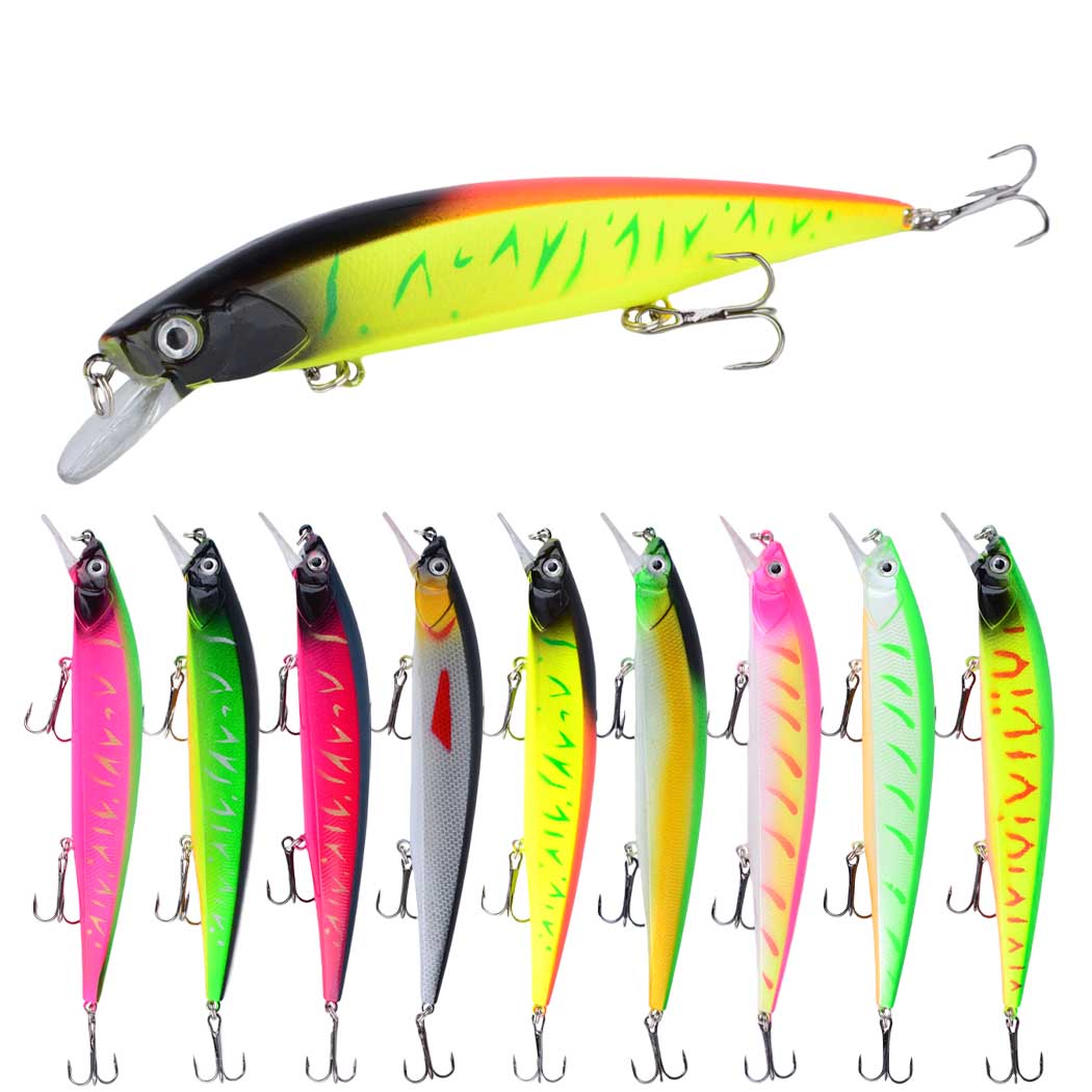 Fishing Hook Treble - Isca artificial de plástico de 14cm/20g,