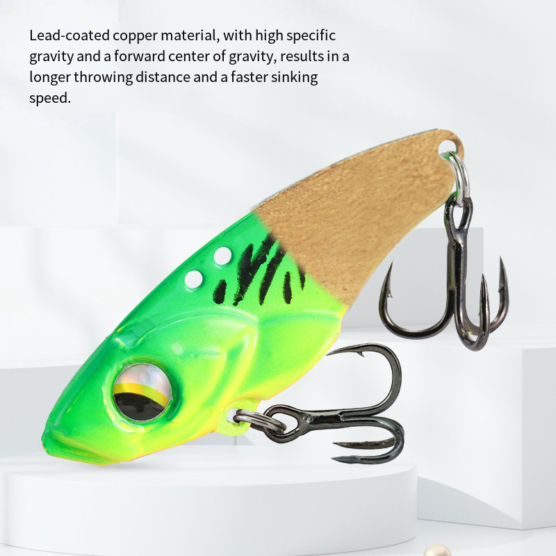 Isca Artificial Metálica VIB c - Fishing Hook Treble avaliação e preço