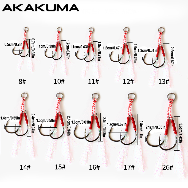 10 pçs ganchos de pesca único  - Fishing Hook Assortment avaliação e preço
