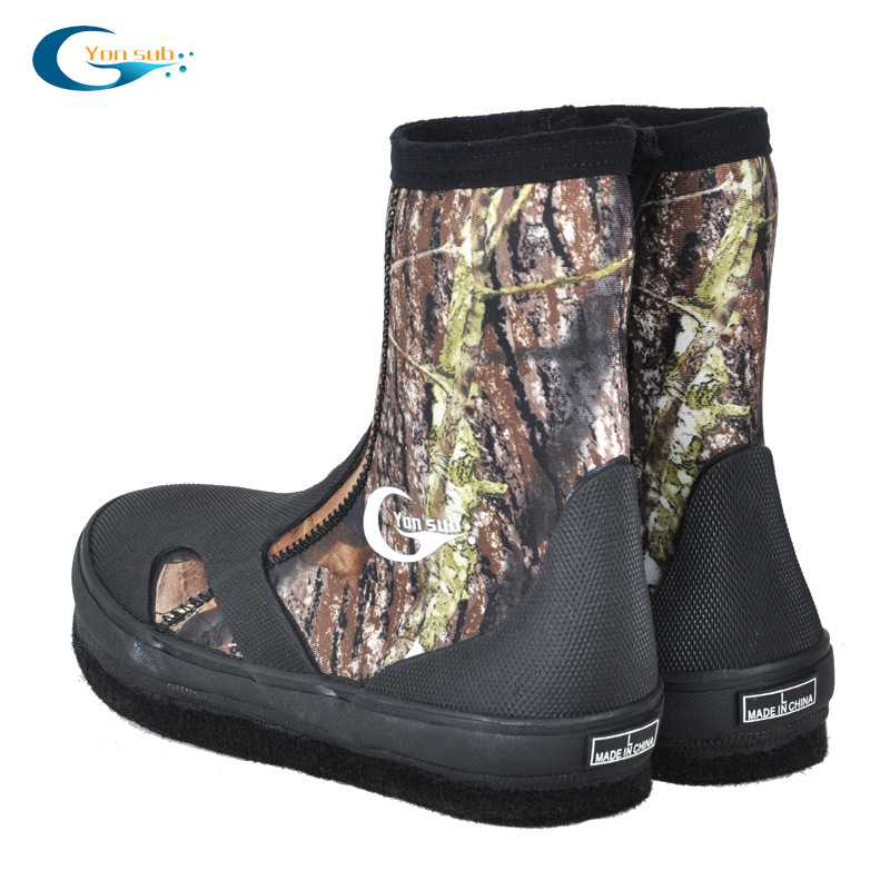Botas de Neoprene Camufladas p - Fishing Hook Size avaliação e preço
