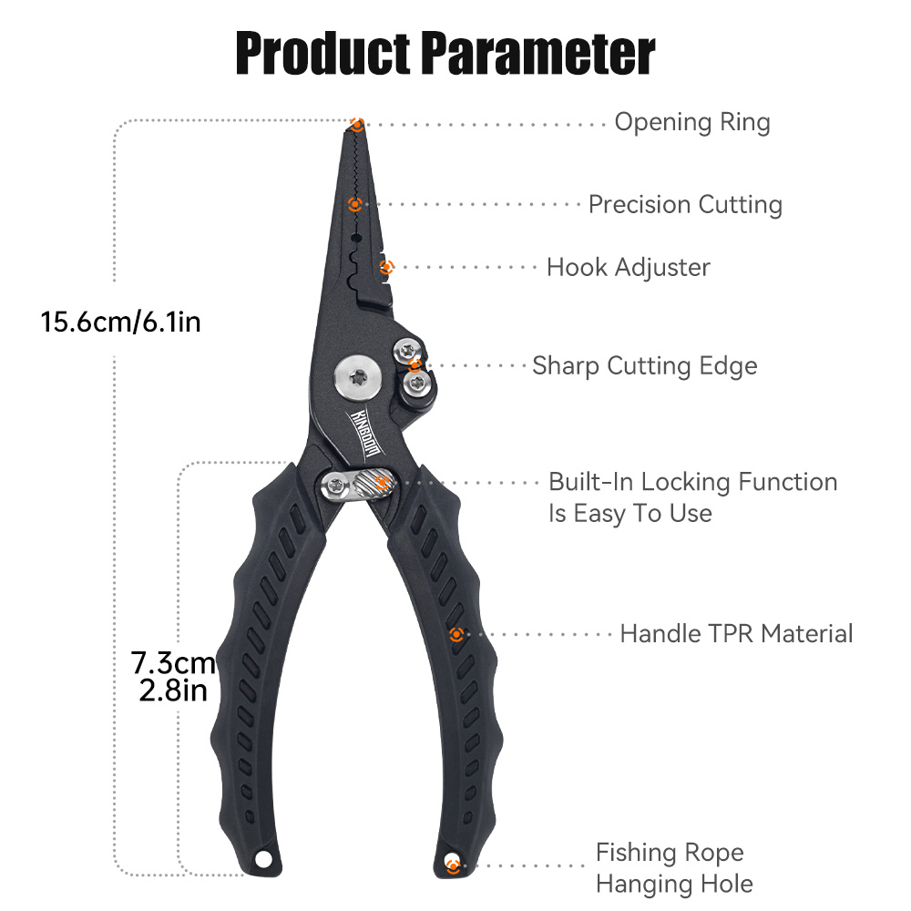 Alicate de pesca reino multifu - Fishing Hook Remover avaliação e preço