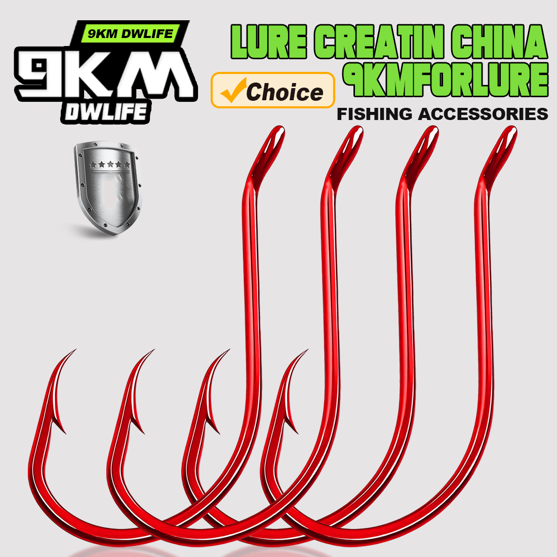 9km 100 peças gancho de polvo  - Fishing Hook Circle avaliação e preço