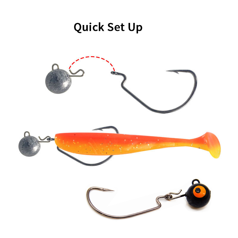 5 pçs peso de pesca chumbada b - Fishing Hook Jig avaliação e preço