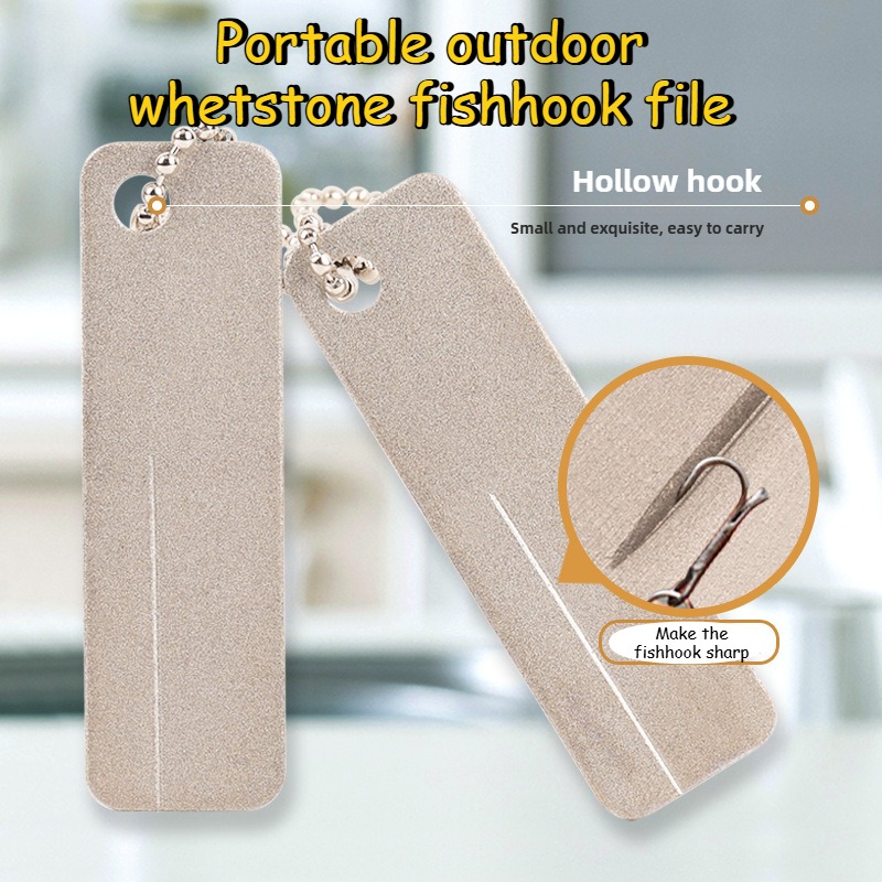 Afiador de Anzóis Portátil de  - Fishing Hook Sharpener avaliação e preço