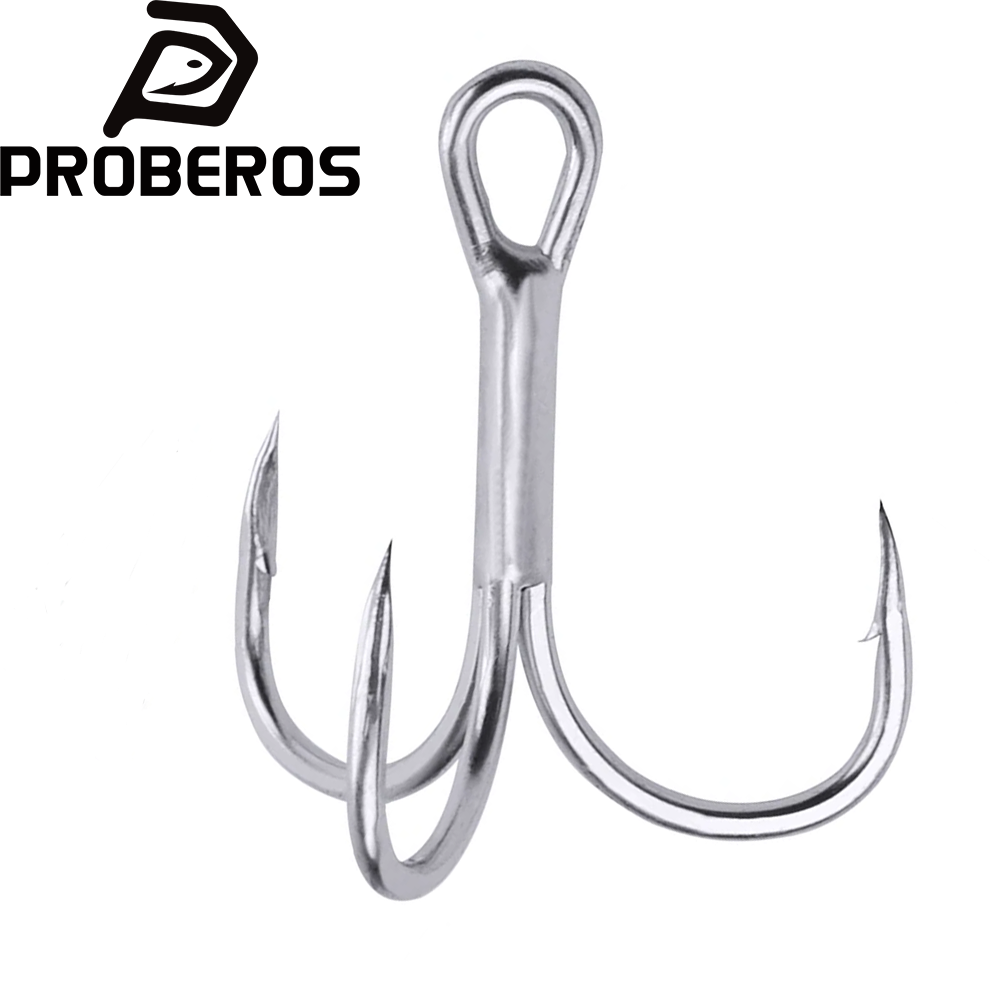 PROBEROS 20 Pçs/lote Ganchos D - Fishing Hook Offset avaliação e preço