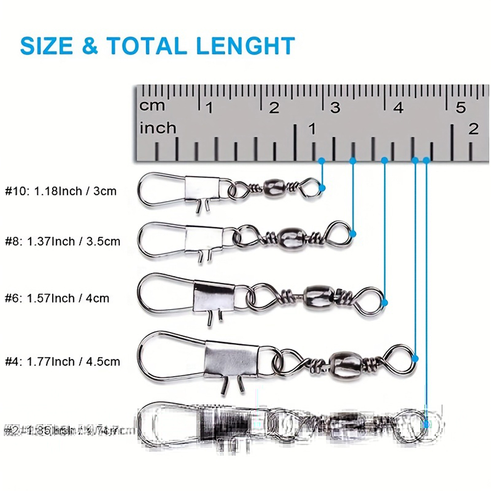100 Pçs/lote 4 # 6 # 8 # 10 #  - Fishing Hook Assortment avaliação e preço