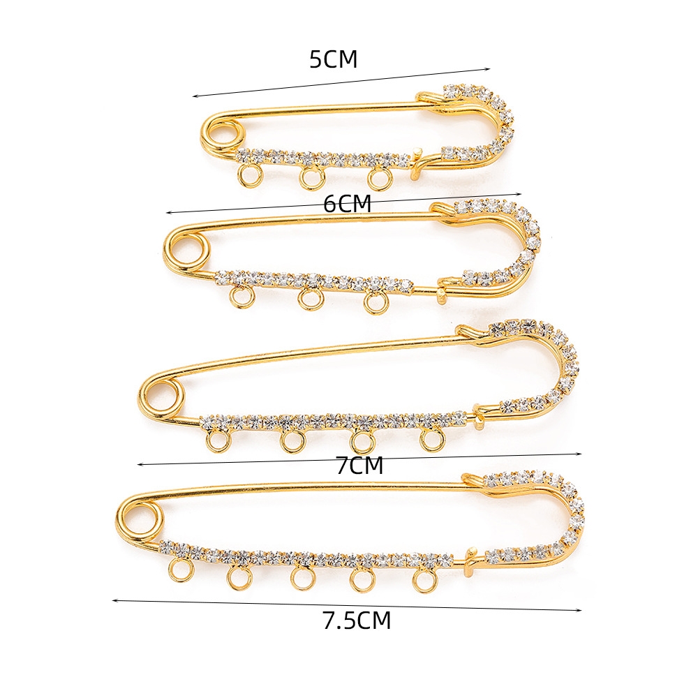 5 peças 50/60/70/75mm broche d - Fishing Hook Size avaliação e preço