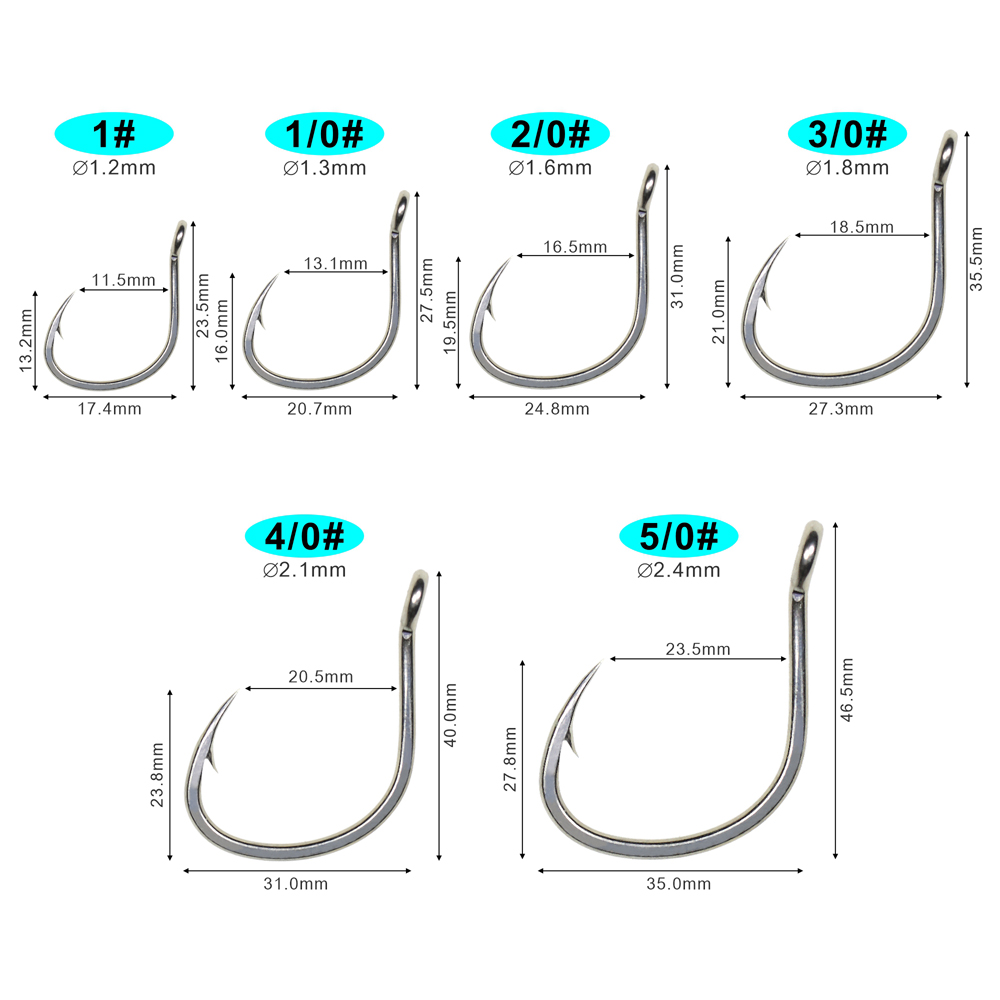 Icerio 10 pçs revestimento de  - Fishing Hook Assortment avaliação e preço