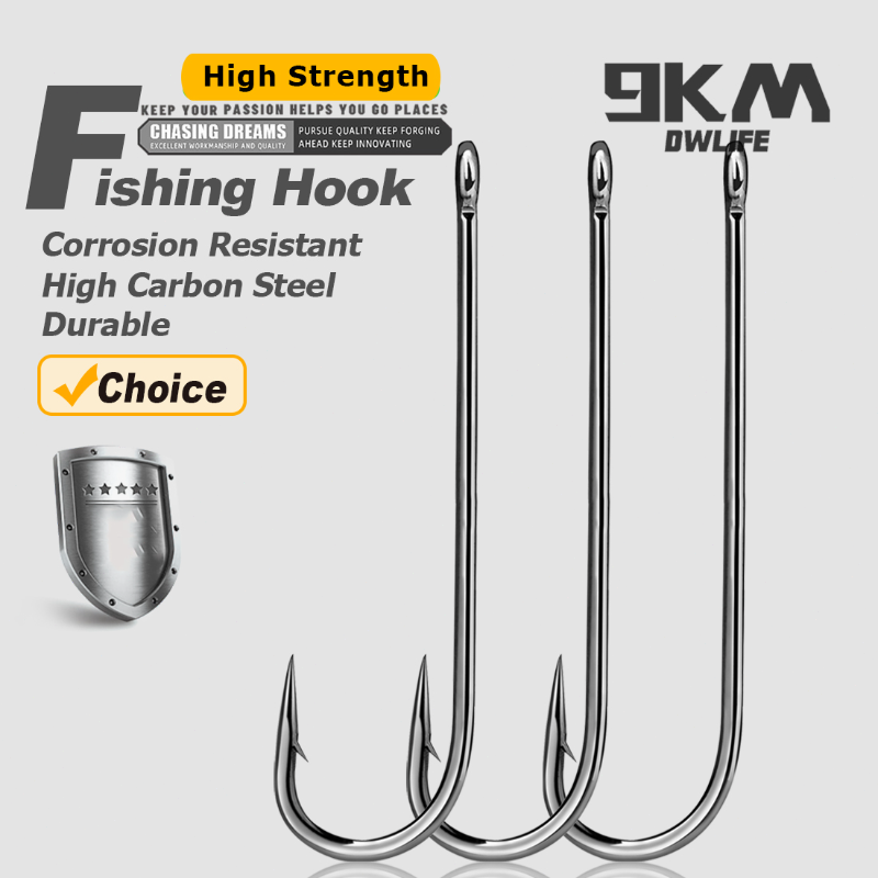 Ganchos de pesca de haste long - Fishing Hook Barbless avaliação e preço