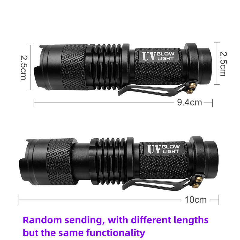 Mini lanterna uv 395nm, isca d - Fishing Hook Jig avaliação e preço