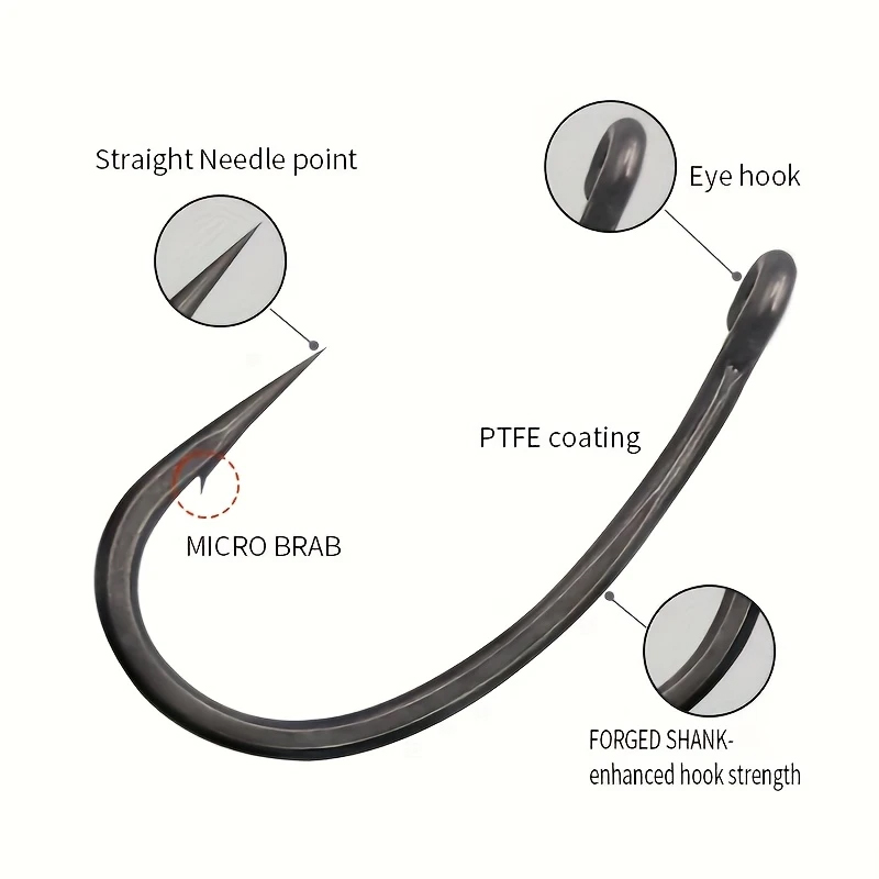 6 peças de equipamentos de cab - Fishing Hook Size avaliação e preço