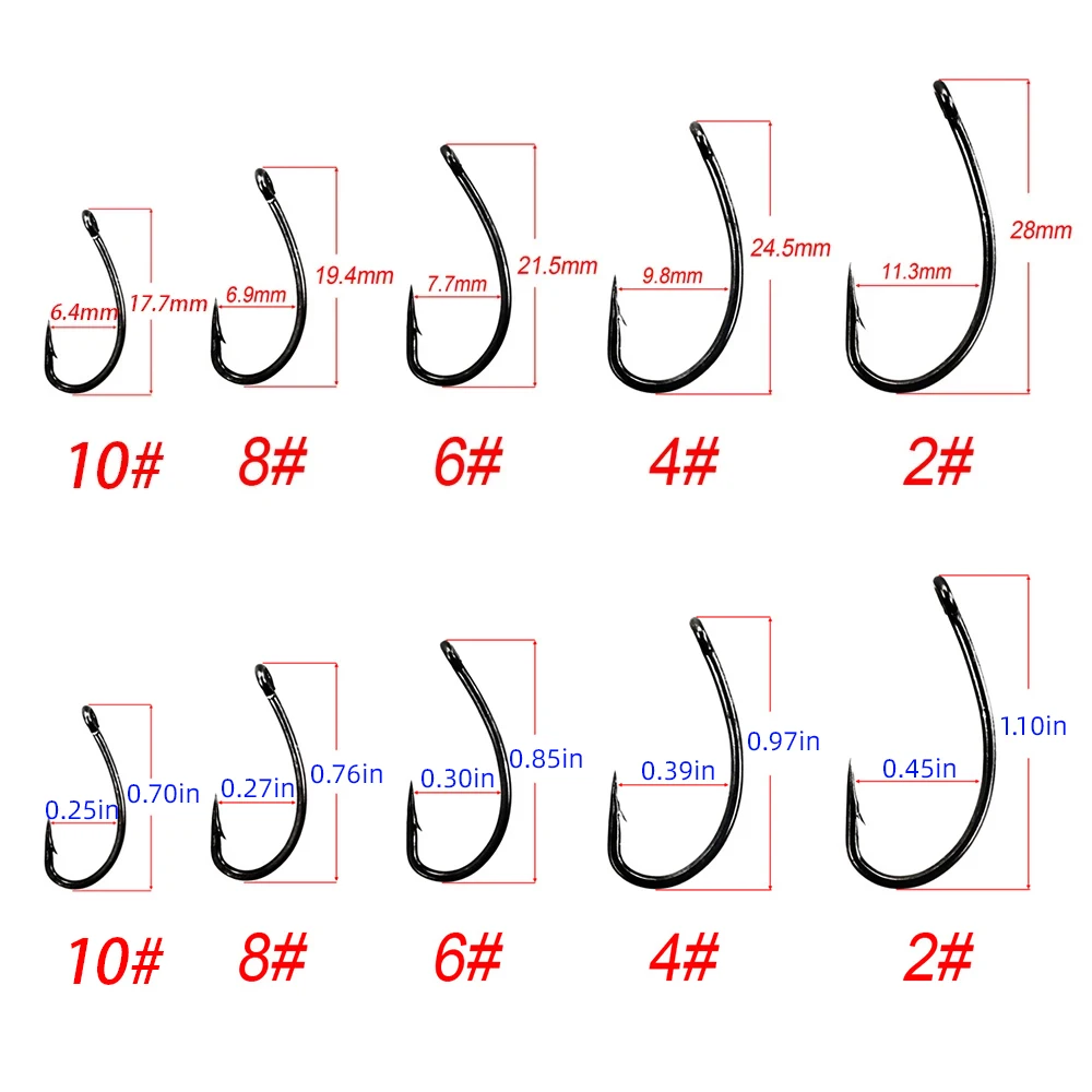 100 peças revestimento de aço  - Fishing Hook Assortment avaliação e preço