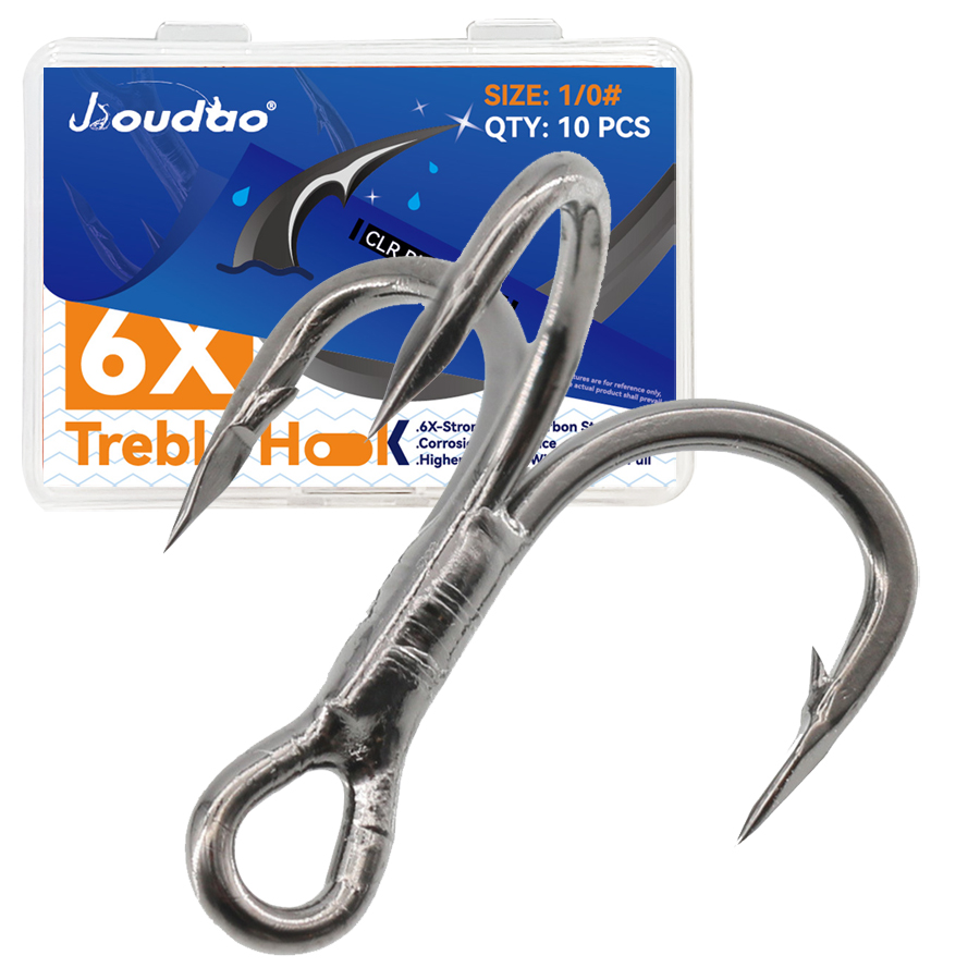 6x gancho agudo de pesca 10 pe - Fishing Hook Barbless avaliação e preço