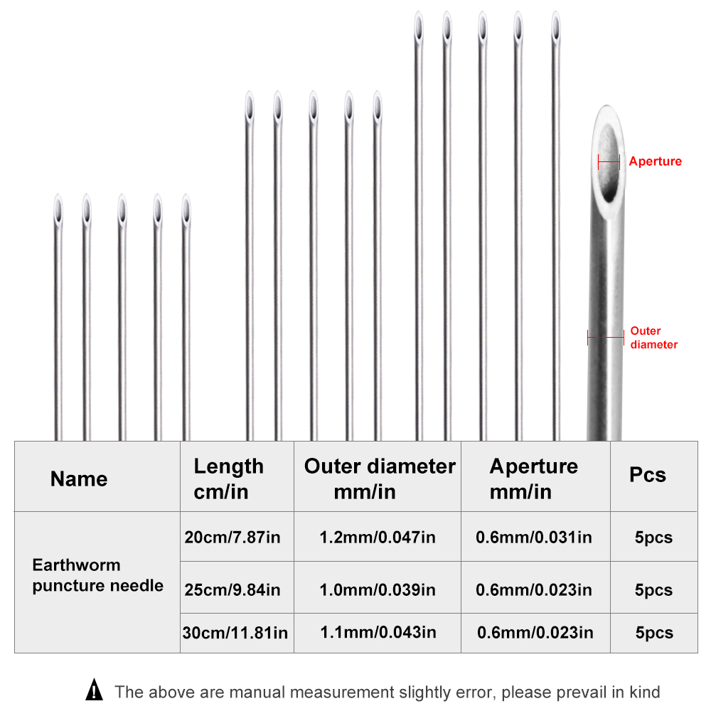 Ftk agulha de gancho de minhoc - Fishing Hook Stainless Steel avaliação e preço