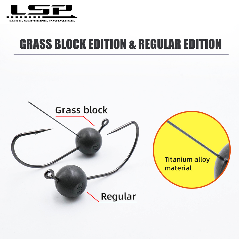Lsp resina Polegada maluco gan - Fishing Hook Weedless avaliação e preço