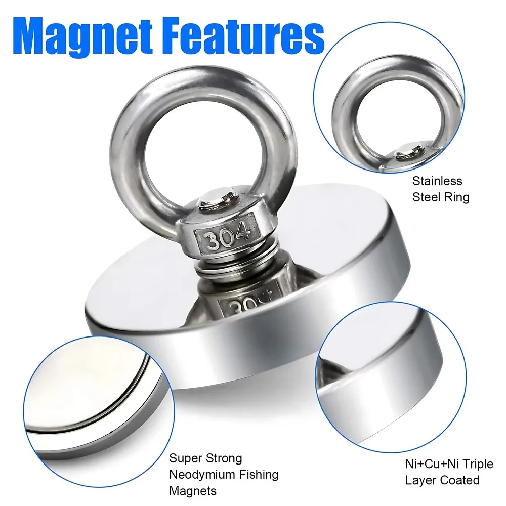 Gancho Magnético de Pesca Supe - Fishing Hook Stainless Steel avaliação e preço