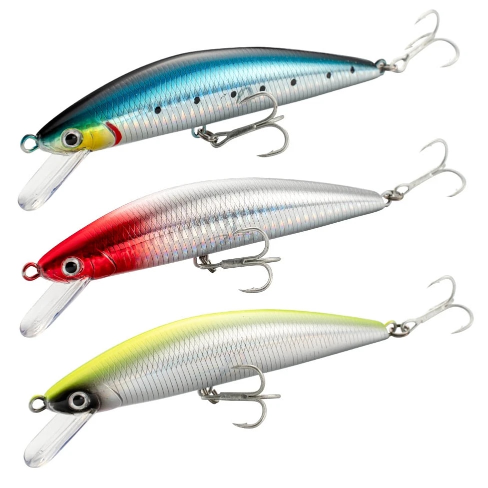 Sinking Minnow Fishing Lure, S - Fishing Hook Treble avaliação e preço