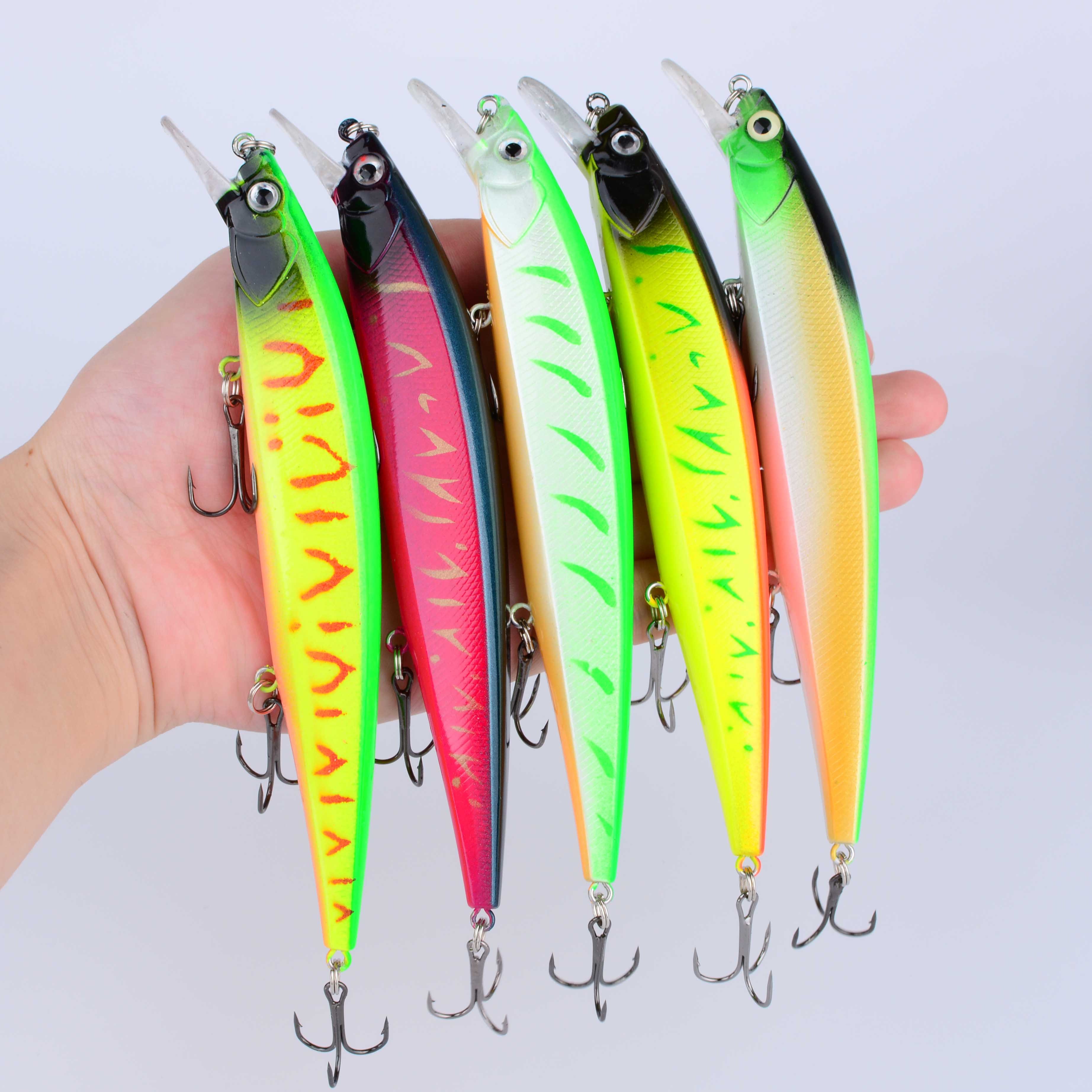 Isca artificial de plástico de - Fishing Hook Treble avaliação e preço