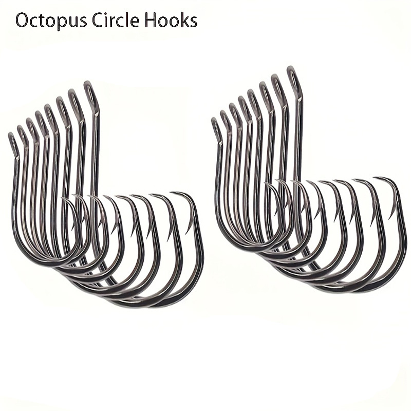 50 peças ganchos circulares eq - Fishing Hook Circle avaliação e preço