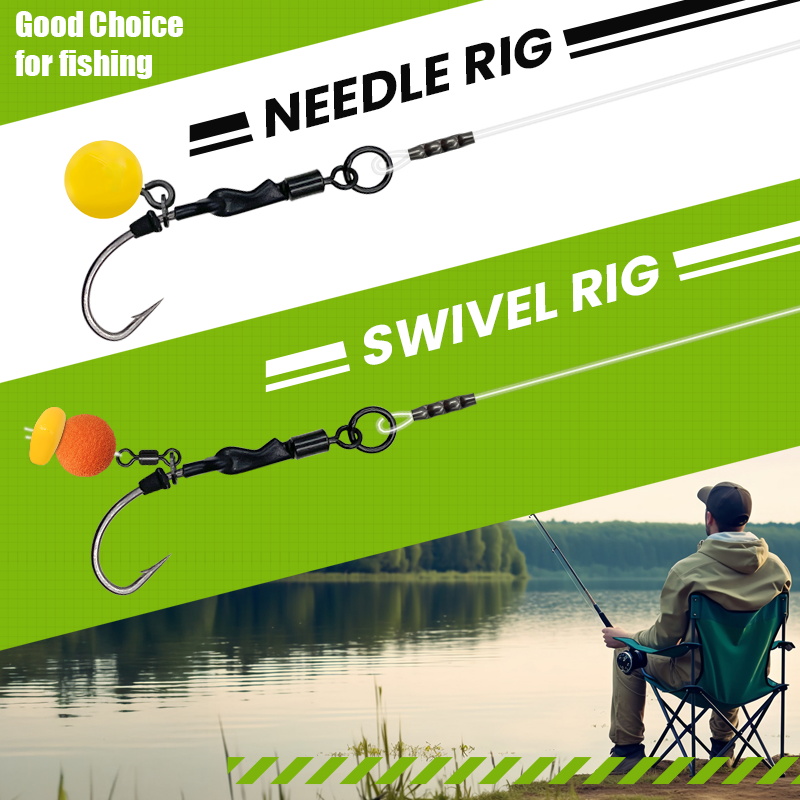 6 peças/10 peças ronnie rig 3  - Fishing Hook Assortment avaliação e preço